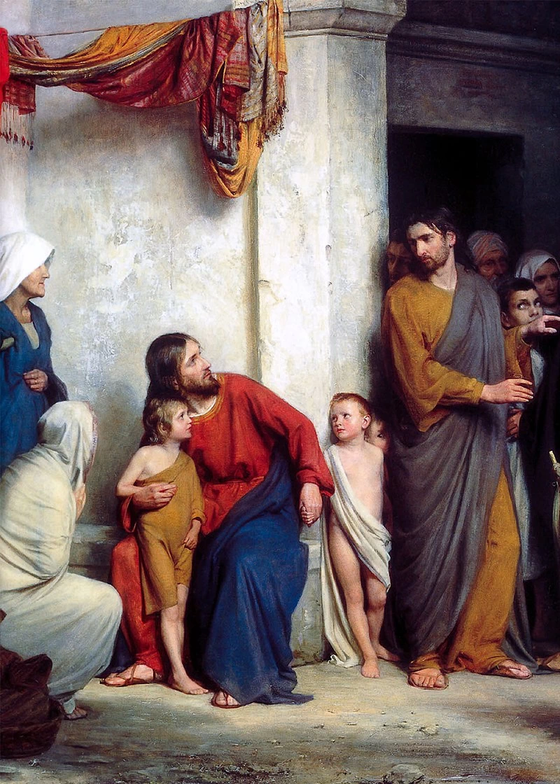 Cristo e i bambini - Frederiksborg Castle